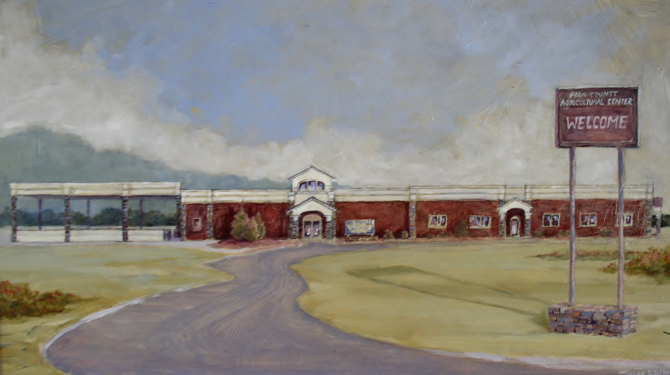 Agriculture education and natural resource center drawing